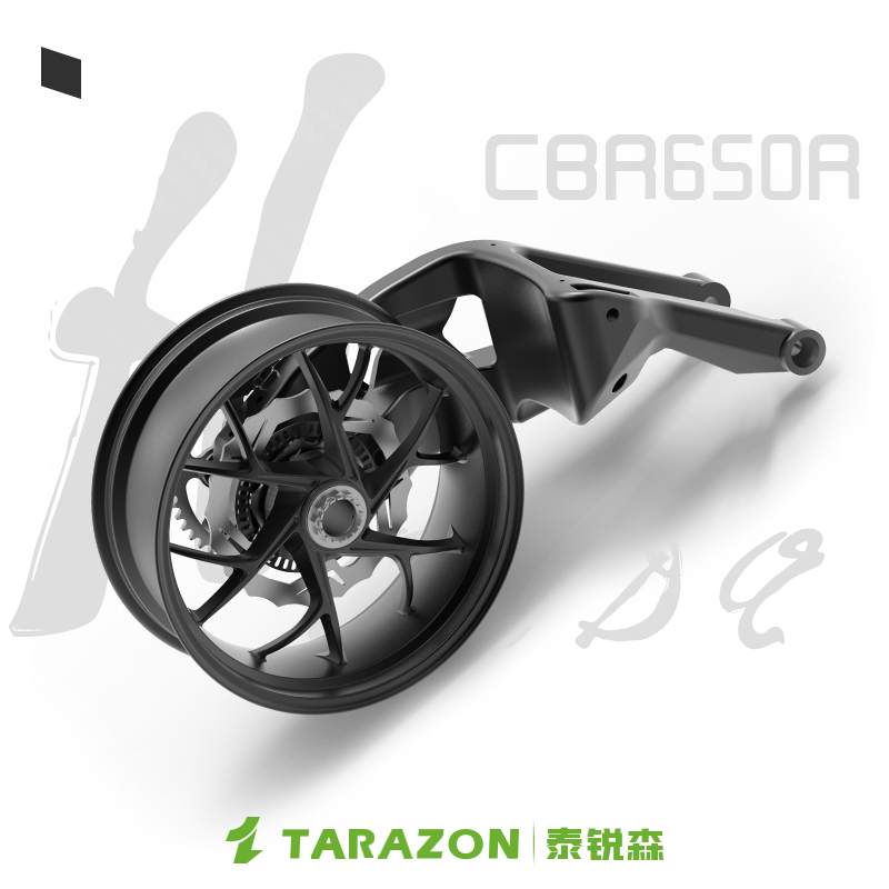 TARAZON泰锐森适配本田CB/CBR650RF单摇臂铝合金后平叉改装件车架